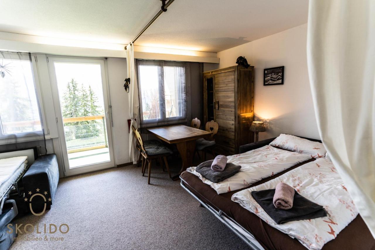 Haus Caroline, Riederalp Mitte Apartamento Exterior foto