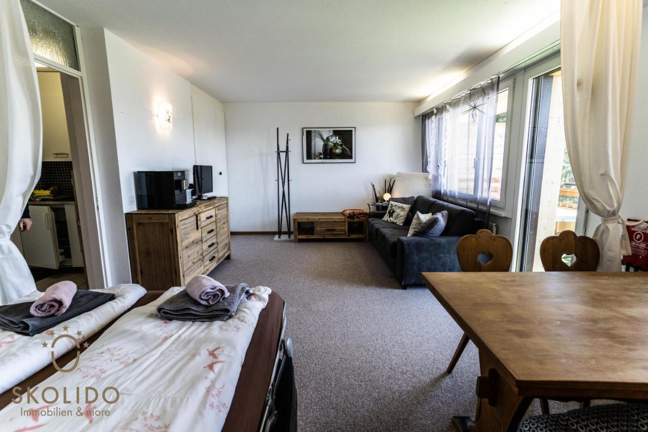 Haus Caroline, Riederalp Mitte Apartamento Exterior foto