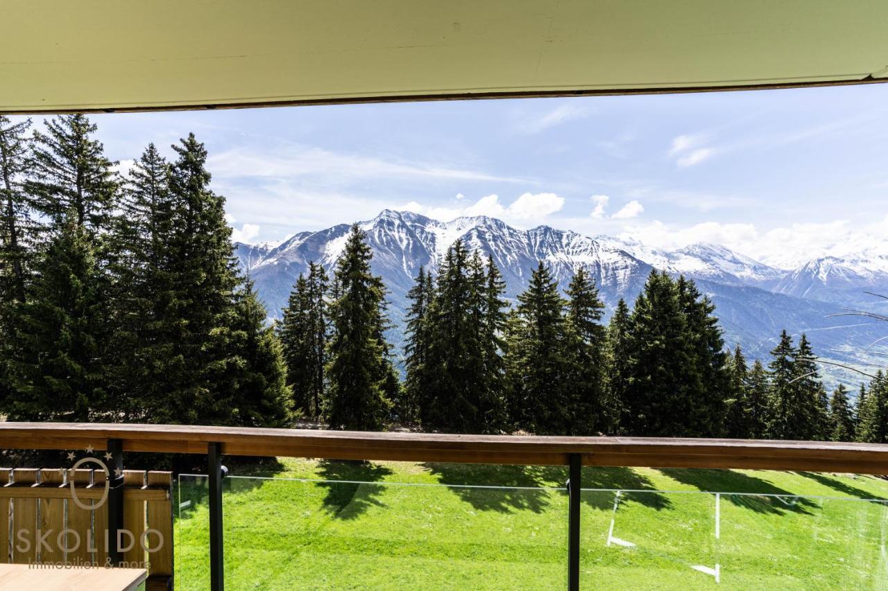 Haus Caroline, Riederalp Mitte Apartamento Exterior foto