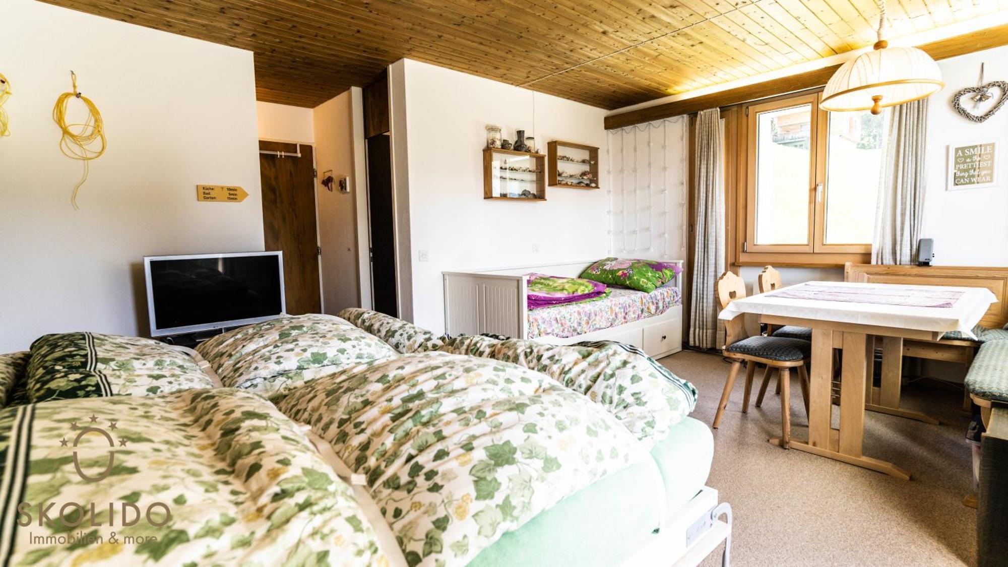 Haus Caroline, Riederalp Mitte Apartamento Exterior foto